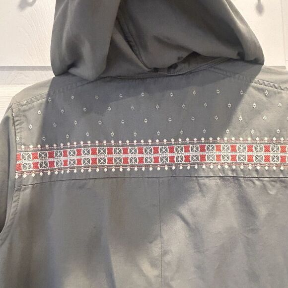 Roxy Women's Watch‎ The Sunrise Jacket Detachable Gray Size XL Skate Surf Beach - Picture 7 of 11